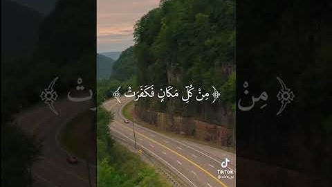 القران الكريم ايات من سورة النحل