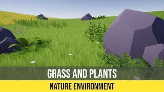 Cartoon Grass and Plants for Unity (Unity URP Shader)