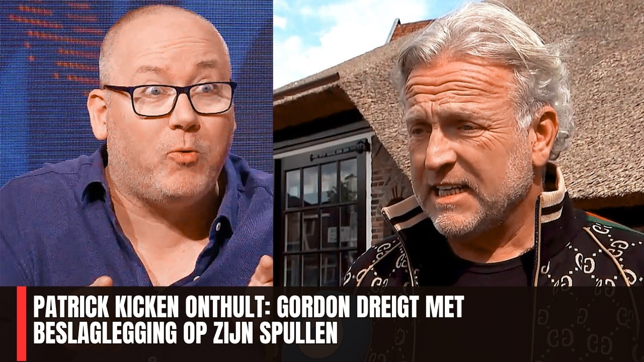 Patrick Kicken onthult: Gordon dreigt met beslaglegging op zijn spullen