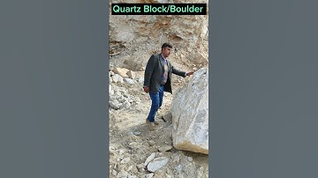 Silica Quartz Block I Quartz Boulders I MiningInsights
