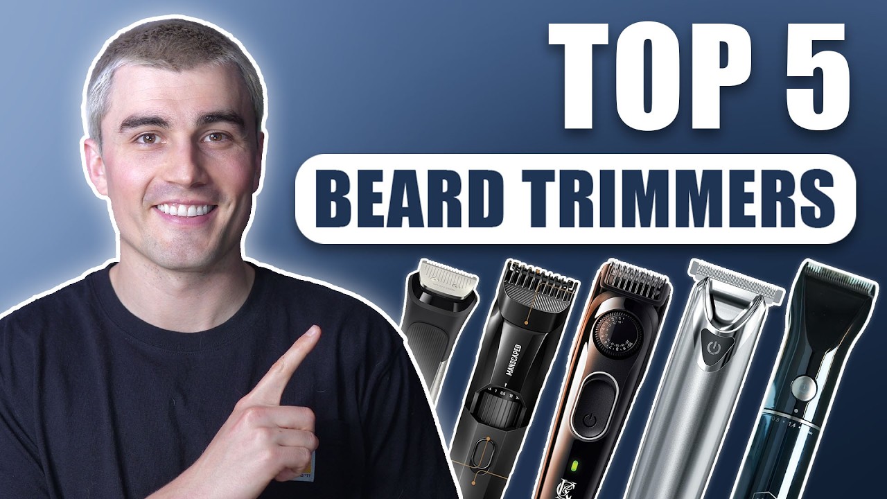 Top 5 Best Beard Trimmers for Men in 2025 | Grooming Made Easy