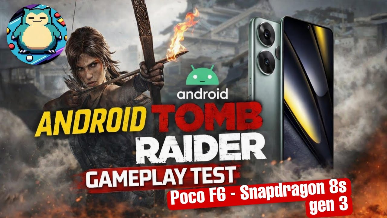 TOMB RAIDER (2013) Port Oficial Android 🏹 Gameplay en POCO F6 ...