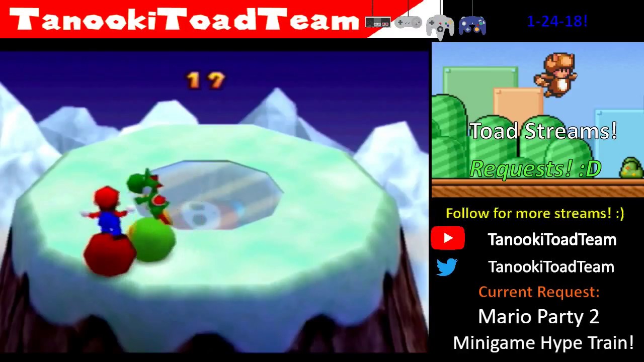 MP2 Minigame Hype Train Highlights! (1/24/18)