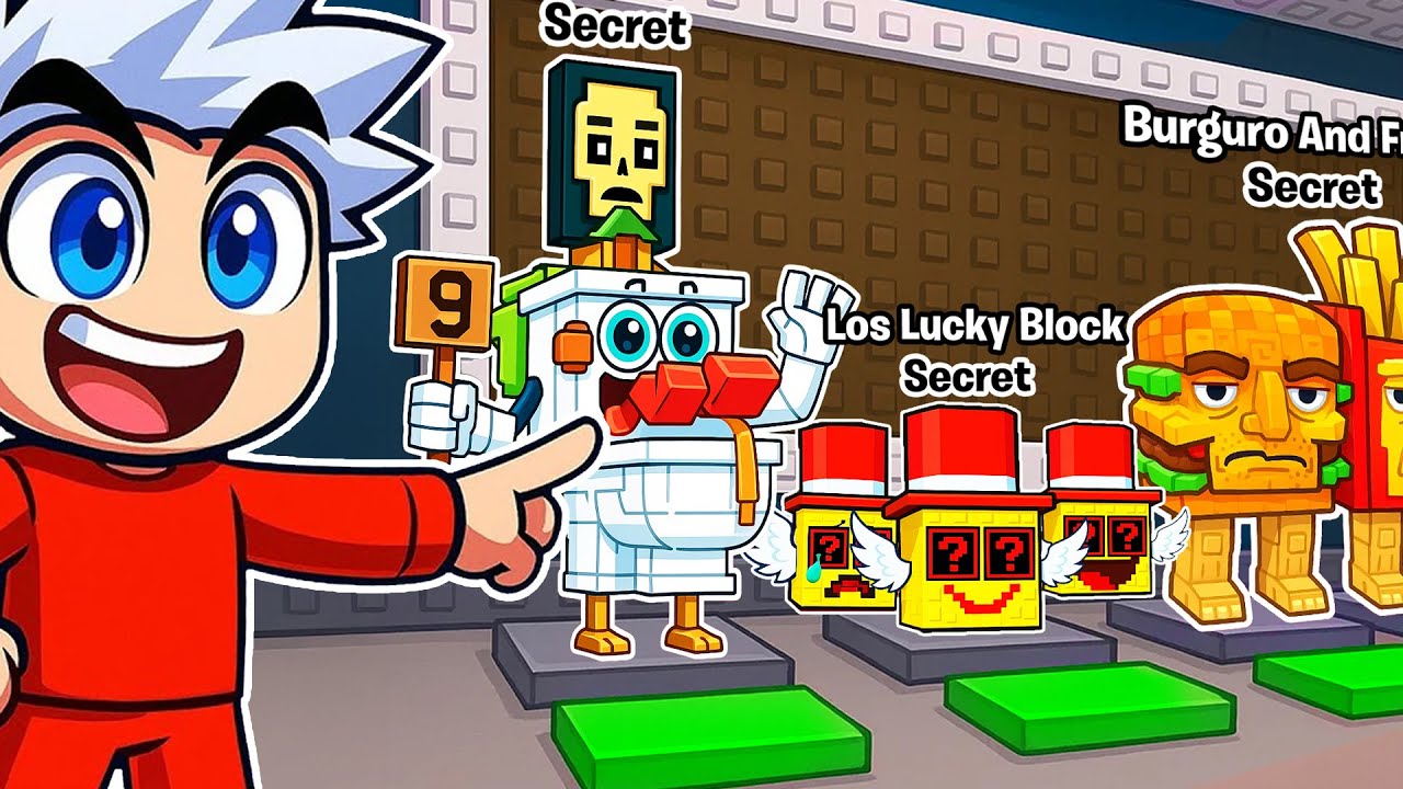 ADMIN DAŁ MI SECRETY z LOS LUCKY BLOCK w Steal a Brainrot!