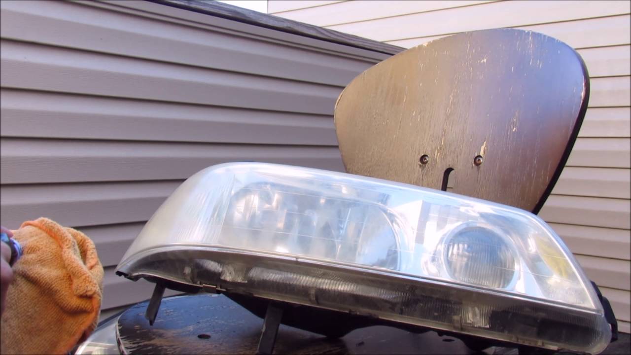Blue Magic Headlight Lens Restorer Test and Review YouTube