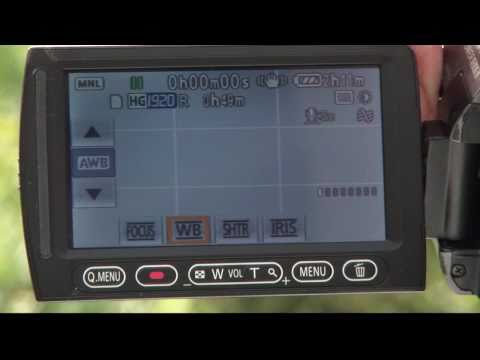Panasonic HDC SD 707 Menü-Aufnahmefunktionen