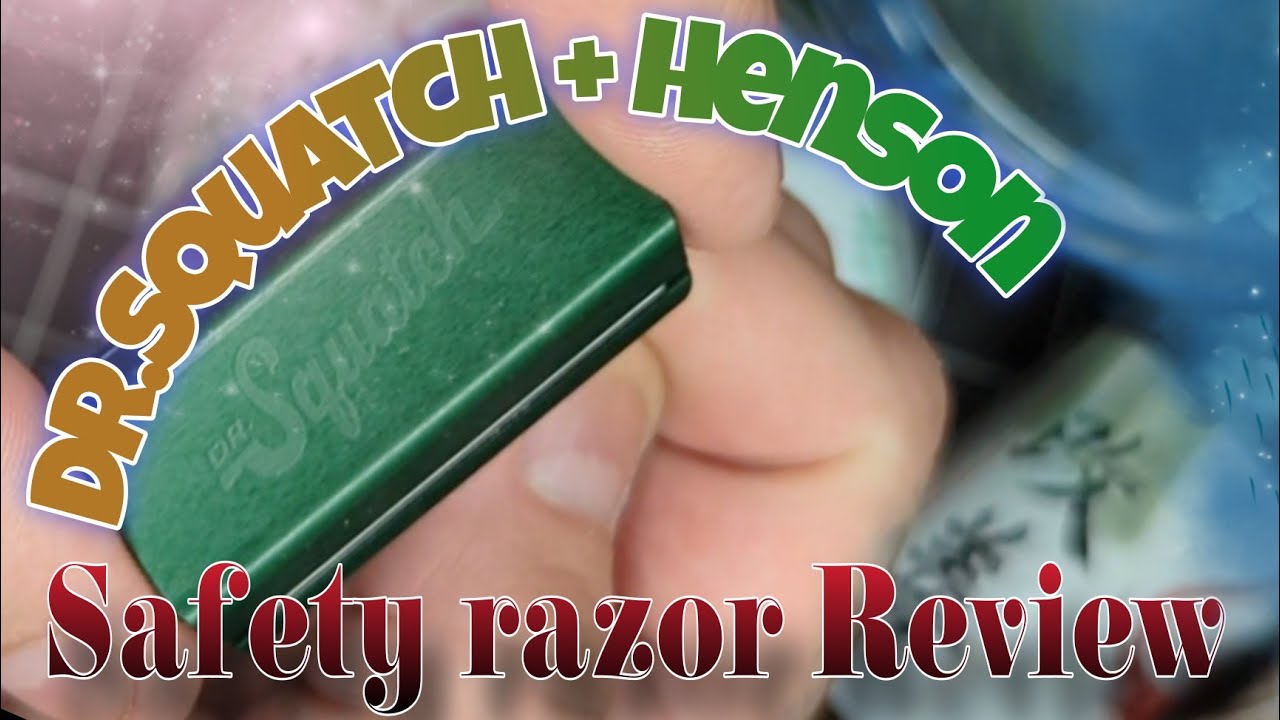 Dr squatch + Henson AL13 safety razor | wet shaving and men's grooming products