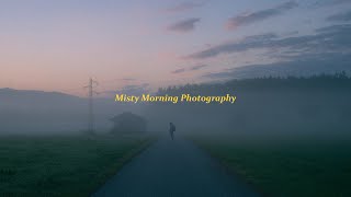 Self-Portraits on a Misty Morning.