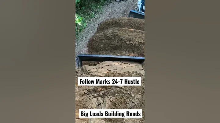 Road Building | New private Drive |  #bigloads #Shorts