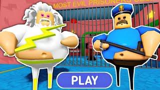 ZEUS BARRY'S PRISON RUN! (OBBY) ROBLOX || JUMPSCARE &amp; Full Gameplay