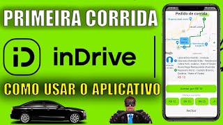 COMO FUNCIONA O APLICATIVO INDRIVER PARA MOTORISTA | Como fazer a primeira CORRIDA screenshot 1