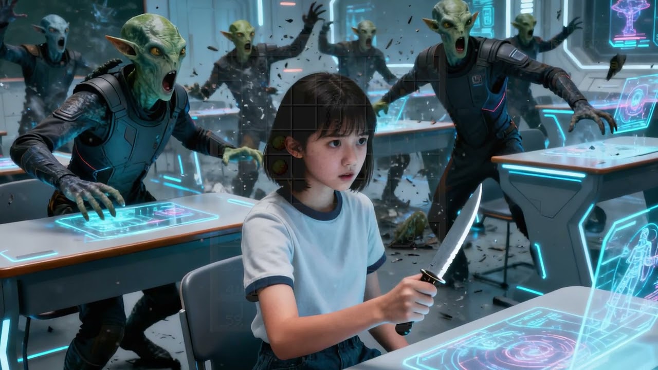 He Drew a Knife in Class | The Deathworld Girl Just Smiled and Ended It