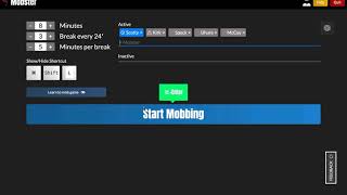 Mobster Programming Timer