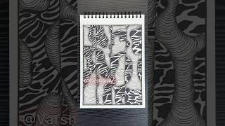 Day 47 - Easy Doodle Art Tutorial #doodle #doodleart #easy #drawing #art #zentangle #zen