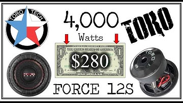 TORO TECH - Force 12S - Complete Unboxing | Free Box Design| Demo