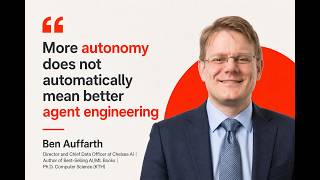 Building AI agents that don’t confuse autonomy with reliability | Ben Auffarth
