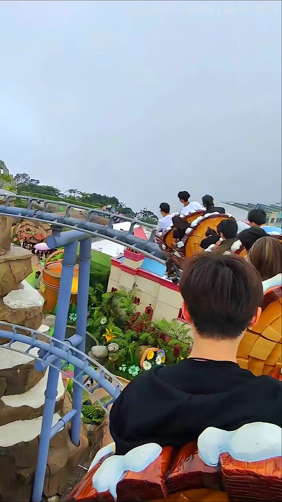 Ice Age Acorn Adventure Roller Coaster POV - Genting SkyWorlds Malaysia #rollercoaster #genting