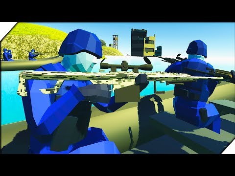 МОРСКИЕ КОТИКИ НА ЗАДАНИИ - Игра Ravenfield для мальчиков Битва солдатиков в РЕВЕНФИЛД