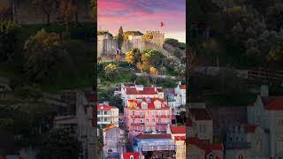 el barrio de la Alfama en Lisboa (Portugal)