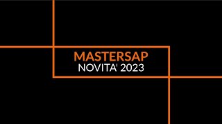 Presentazione di MasterSap 2023
