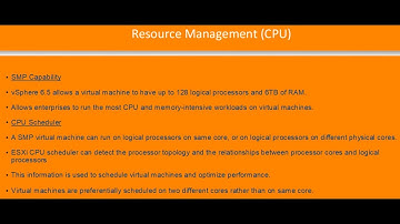 VMware vSphere DataCenter Series - Resource Management using CPU