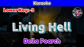 Living Hell By Bella Poarch karaoke  Lower Key  3