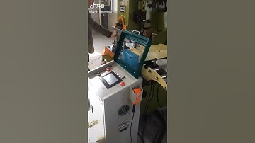 Part processing for door and window fixing with auto feeder and mechanical power press machine