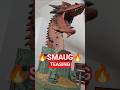 SMAUG THE TERRIBLE bust TEASING #lordoftherings #hobbit #dragon #tolkien