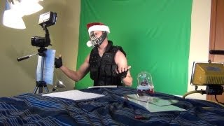 This is the making of christmas santa bane video. bane:
http://youtu.be/pa8ftipdioi facebook:
http://www.facebook.com/johnflickster
