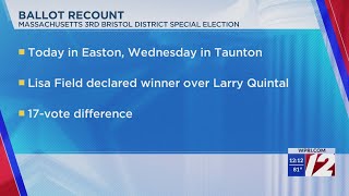 Ballot recount in Bristol District special election