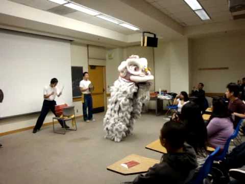 UC Davis Lion Dance Club at Hart Hall 2/18/2010