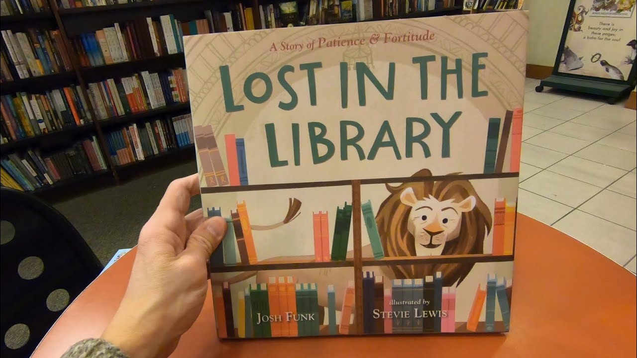 Lost In The Library LOST IN THE LIBRARY JOSH FUNK BOOK PICTURE BOOKS CLOSE UP AND INSIDE ...