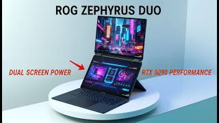 ROG Zephyrus Duo Unleashed – Dual 3K OLED Displays, Intel Ultra 9 &amp; RTX 5090 Beast!