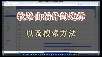 不知道怎么找软路由插件包更新？