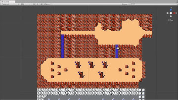 NES Legend of Zelda Map in Unity 3D