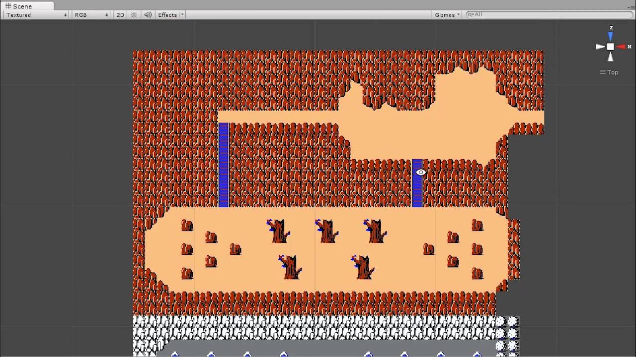 NES Legend of Zelda Map in Unity 3D - YouTube