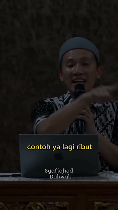 saat suami istri bertengkar siapa yang harus mengalah ? #syafiqhuddakwah #ustfelixsiauw