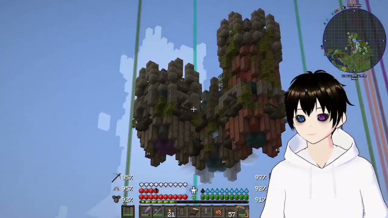 Freelance VTuber finds something crazy in Minecraft