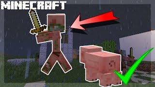 Minecraft How To Make Zombie Pigman