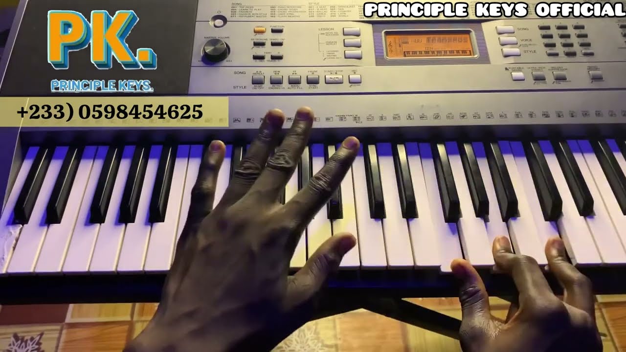 POWERFUL TRICK TO PLAY ALL PRAISE SONGS. How to play all Ghanaian praises Bass Line on the keyboard