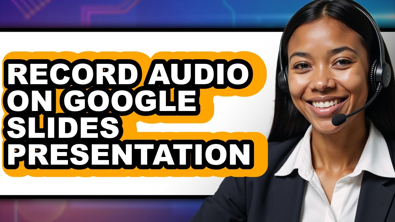 How to Record Audio on Google Slides Presentation (only Way) - YouTube