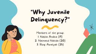 Celebrity Explanation Text-Why Juvenile Delinquency? Wealth