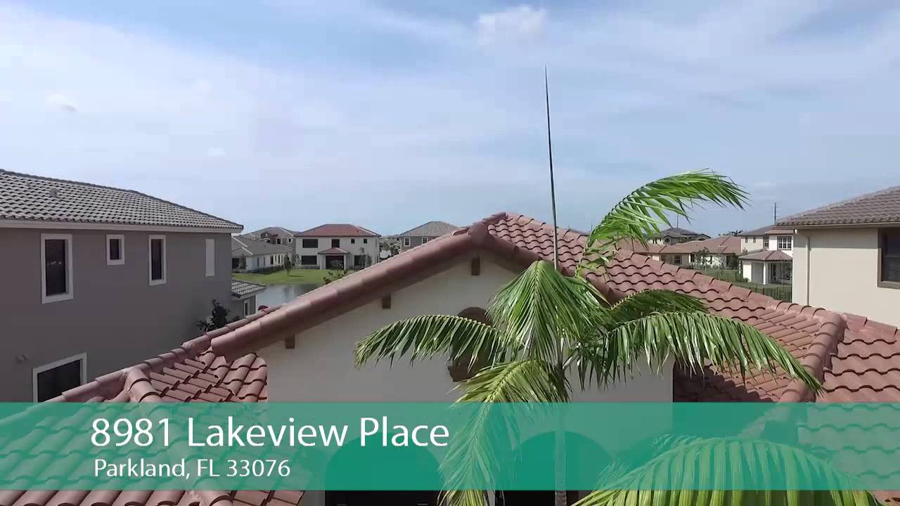 Parkland FL House for Sale 8919 Lakeview Place, Parkland, FL 33076