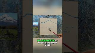 Mastering Landscape Art: The Secret to Perfect Composition & Details! #shorts