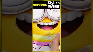 Stylize Myself as a MINION?? Art Style Swap Challenge - Mei Yu