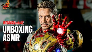 unboxing Asmr Hot Toys Ironman Mark 4220