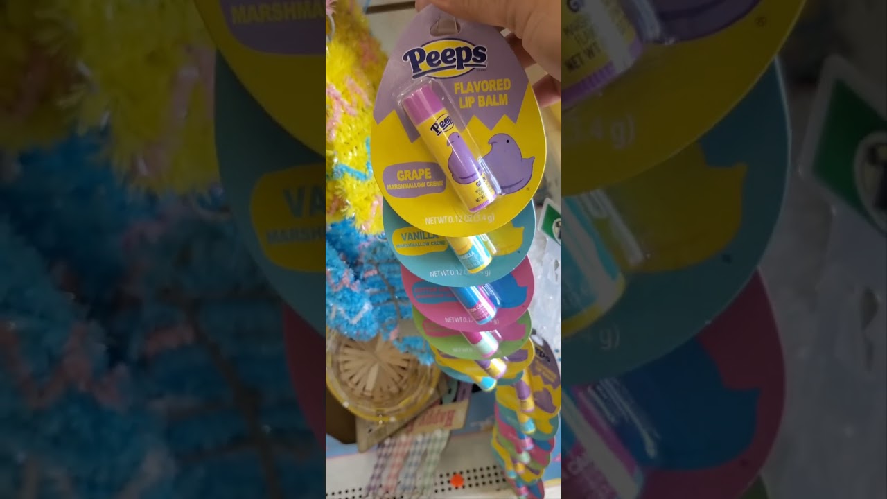 PEEPS FLAVORED LIP BALMS 