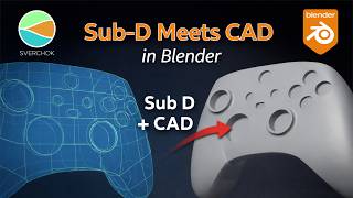 SubD meets CAD in Blender - A Hybrid Modeling Workflow