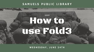 How to use Fold3