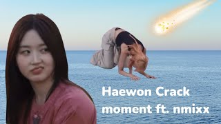 haewon crack moment Feat. NMIXX